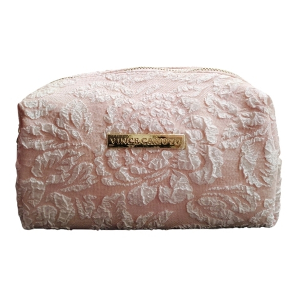 Vince Camuto Handbags - 🩷*Vince Camuto* BLUSH PINK LACE Cosmetic Bag🩷